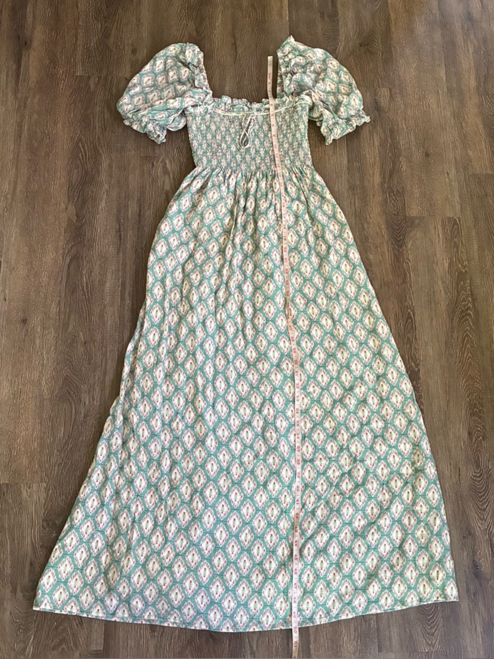 Hill House Home The Scarlett Nap Dress - Raspberry Ikat - Picture 12 of 13